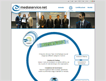 Tablet Screenshot of mediaservice.net